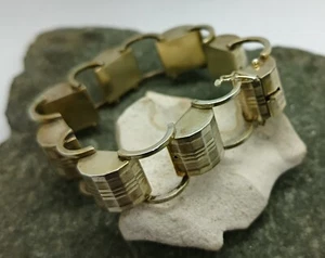 Frühe Tschechoslowakei 30er Jahre Art Deco Silber Armband  - Bild 1 von 9