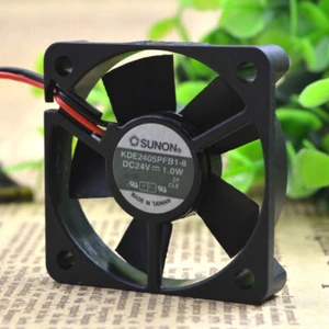 SUNON TAJUN 5010 DC24V 1.0W KDE2405PFB1-8 inversor silencioso ventilador enfriador pequeño - Imagen 1 de 5