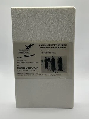 Rare The Treacherous And Speedy Skee VHS Steamboat Springs CO 1989 Mt Werner - Image 1 of 4