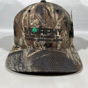 Vtg Mossy Oak Murphy Tractors Camouflage Hunting Trucker Snapback Hat NOS New - Picture 1 of 10