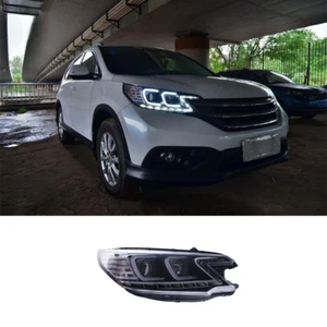 2012-2014 For Honda CRV CR-V DRL Turn Signal Assembly Led Projector Headlight - Picture 1 of 12
