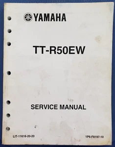 Yamaha TT-R50EW Factory Service Manual 6 - Picture 1 of 12