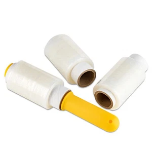 Stretchfolien-Set 21-teilig Abroller und Ersatzrollen Strechfolie 10 cm x 150m - Bild 1 von 1