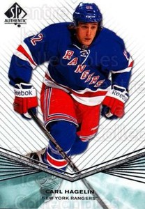 2011-12 Sp Authentic Rookie Extended #63 Carl Hagelin