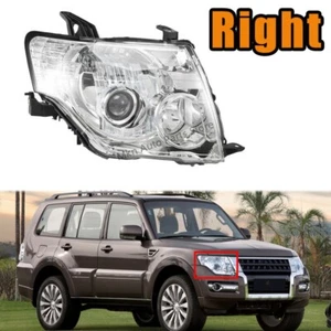 Right For Mitsubishi Pajero V97 V93 V98 V87 2007-2014 HID Headlight  Xenon DRL - Picture 1 of 6
