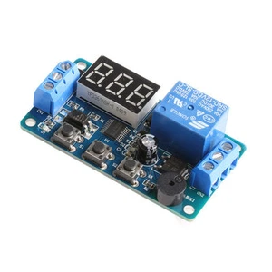 12V LED Display Programmable Timer Relay Module Delay Switch Board Car Buzzer - Picture 1 of 8