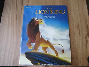 Disney The Lion King Piano vocal music with lyrics, color illustrations - Picture 1 of 2