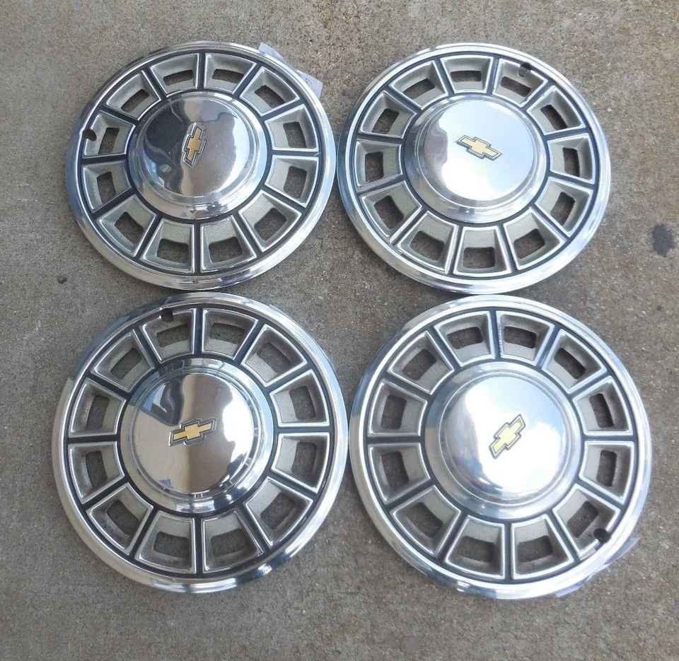 13" 1980 81 82 83 84 Chevrolet Citation Hubcaps Wheel Covers 14001224 — 第 1/1 张图片