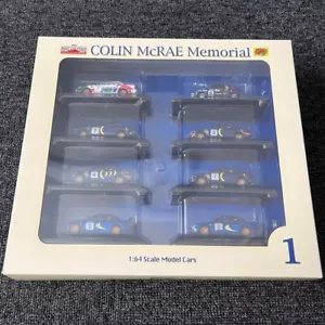 CM's 1/64 Colin McRAE Memorial #1 8 Set Rally Car Collection EXTRA Diecast Japan - Picture 1 of 13