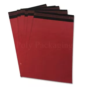 More details for red mailing bags 17x24&quot;(425x600mm)royal mail medium parcel postal a2 any qty