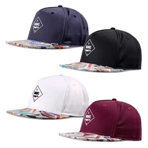 DJINNS Rubber Aztek Snapback Cap - Hat Kappe Mütze Baseballcap Caps Cappy Cappi - Picture 1 of 7