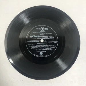 As You Remember Them 33 1/3 Time Life Capitol Instrumentals DEMO Flexible Record - Picture 1 of 4
