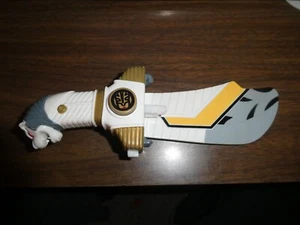 1994 Power Rangers White Ranger Sword Tigerzord Launcher - Picture 1 of 2
