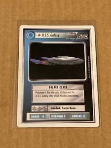  Star Trek CCG Beta WB 1995 U.S.S. Galaxy - Picture 1 of 2