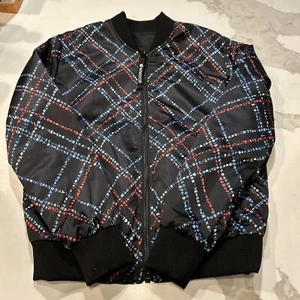 WWDC 2020 Apple Emoji Reversible Bomber Jacket Women's Small - Picture 1 of 6