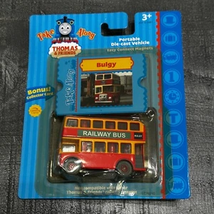 Thomas & Friends Tank Engine Take Along BULGY Railway Bus Train 2005 - Imagen 1 de 2