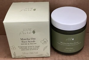 100%pure Matcha Oat Face Scrub Refine & Polish 3oz - Picture 1 of 1