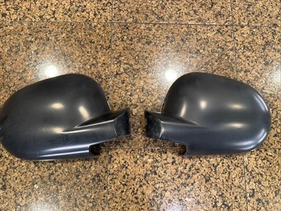 98-01 Mercedes ML320 ML430 W163 PAR TAPA ESPEJO RETROVISOR IZQUIERDO Y DERECHO NEGRO Foto 1 de 4