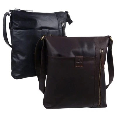 Rowallan of Scotland Mens Leather Messenger Bag Espana Collection - Image 1 of 4