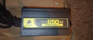 Corsair TX650W 650 Watt ATX Power Supply PSU, CMPSU-650TX - Afbeelding 1 van 4