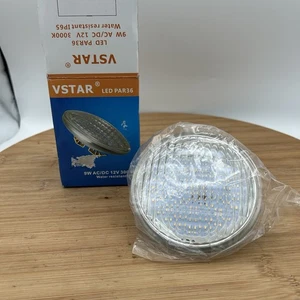 Led Par36 9W (Eq To 50W Halogen) 12V Ac/dc Lamp Landscape Waterproof (Cool - Picture 1 of 8