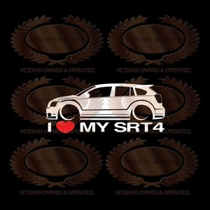 I Love My Caliber SRT4 Decal Sticker Lowered For Dodge Caliber - Bild 1 von 1