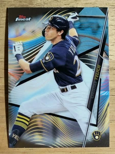 2020 Finest #100 Christian Yelich - Picture 1 of 2