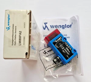 WENGLOR LM89PA2 Retro-Reflex Sensors - NEU/OVP - worldwide shipping - Picture 1 of 2