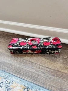 Estuche de Joyería de Viaje Brighton Madison Rosa Floral 3 Compartimentos Cremallera Organizador - Imagen 1 de 16