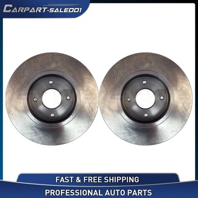 Rotores de freno de disco traseros de 11,41" para Nissan 300ZX 1984-1985 Foto 1 de 4