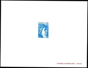 France Sc1573 Sabine, after David, Deluxe Proof - Picture 1 of 1