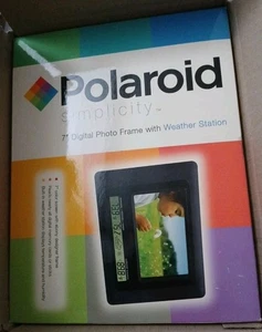 Polaroid 7" Digital Picture Frame Hi-Resolution PDF-750 - Picture 1 of 5