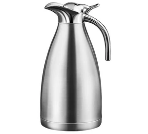 Caraffa Termica Caffè,68Oz/2.0LSCaffettiera Termica Sottovuoto in Acciaio Inox,Doppia Parete... - Foto 1 di 8