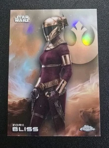 2025 Topps Chrome Star Wars #200 ZORII BLISS Rainbow Refractor  - Picture 1 of 2
