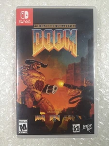 DOOM THE CLASSICS COLLECTION SWITCH USA OCCASION (GAME IN ENGLISH) (LIMITED RUN - Imagen 1 de 5