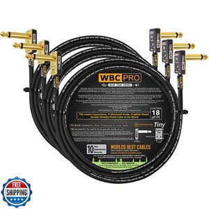 3 Units - 3 Foot - WBC-PRO-PEDAL – 22 AWG - Low-Cap (18pF/ft) – Pro-Grade – G - Picture 1 of 5