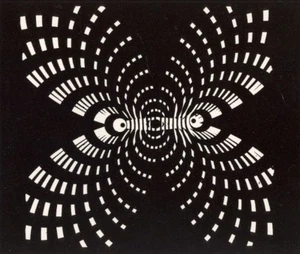 Psychedelic Unusual Artistic Study Photogram 1970' - Picture 1 of 3
