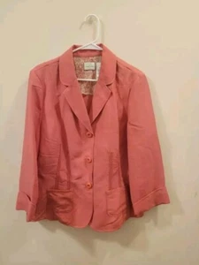 Emma James BLAZER SPITZE DAMENGRÖSSE 16 PINK KOSTENLOSER VERSAND RN52002 - Bild 1 von 5