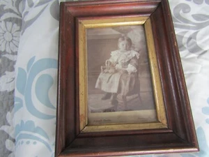 GIRL HOLDING HER BASKET,RUFFLES & BOWS, - Picture 1 of 4