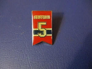 NHL Montreal Canadiens Boom Boom Geoffrion Retirement Banner Lapel Pin * B3 - Picture 1 of 2