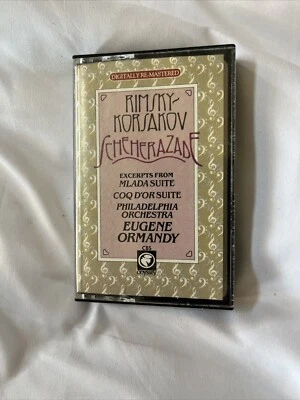 Rimsky-Korsakov Scheherazade Eugene Ormandy Cassette Tape CBS VIN. 1985 YT39786 - Image 1 of 4