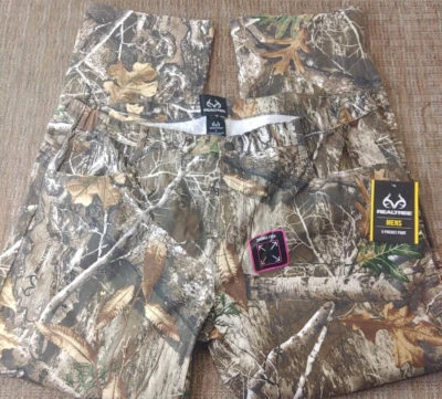 RealTree Camo Edge 5 Pocket Comfort Flex Hunting Sports Pants Mens XL (40-42) - Image 1 of 4