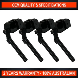 4-Pack SWAN Ignition Coil for Mercedes Benz B-Class B180 B200 W246 1.6L Turbo - Picture 1 of 7