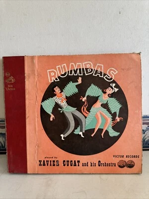 4 Album Vinyl Set Rumbas Xavier Cugat  - Image 1 of 4