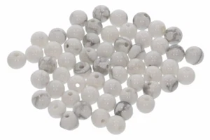 10 uds. (0,24 € */ 1 ud.) Magnesita 4S127 - Bola de piedras preciosas de 4 mm 10 piezas - Imagen 1 de 2