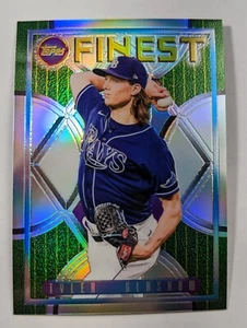 2022 Topps Finest Flashbacks #142 Tyler Glasnow Refractor - Picture 1 of 2