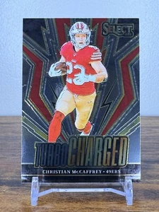2023 Select Card Christian McCaffrey Turbo Charged #TUR-CMC San Francisco 49ers - Picture 1 of 2