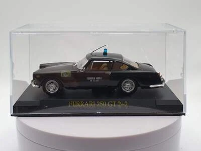 Ferrari 250 GT 2+2 Polizia Edicola 1/43 Nero - Immagine 1 di 2