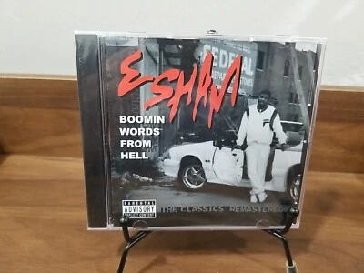 Esham "Boomin Words From Hell" новый запечатанный компакт-диск! Detroit Acid Rap Natas - Изображение 1 из 4