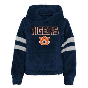 Outerstuff NCAA Youth Girls Auburn Tigers Huddle Up Sherpa Hoodie - Picture 1 of 3